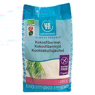 Urtekram Kokosfibermel Ø 280 g