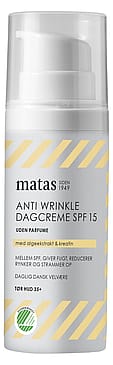 Matas Striber Anti Wrinkle Dagcreme SPF 15 til Tør Hud Uden Parfume 50 ml