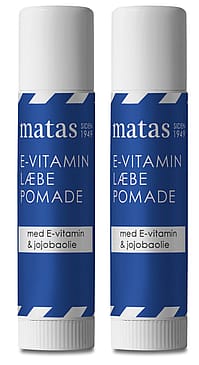 Matas Striber Læbepomade med E-vitamin 2 x 4 g