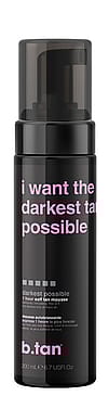 b.tan 1 Hour Self Tan Mousse I Want The Darkest Tan Possible