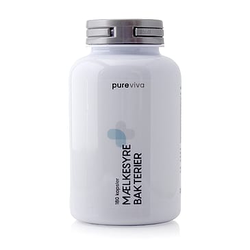 Pureviva Mælkesyrebakterier 180 kaps