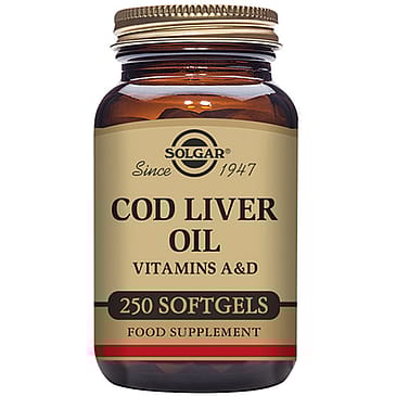 Solgar Norsk Levertranolie 250 kaps.