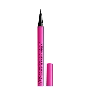 NYX PROFESSIONAL MAKEUP Jumbo 2-In-1 Liner & Adhesive Black