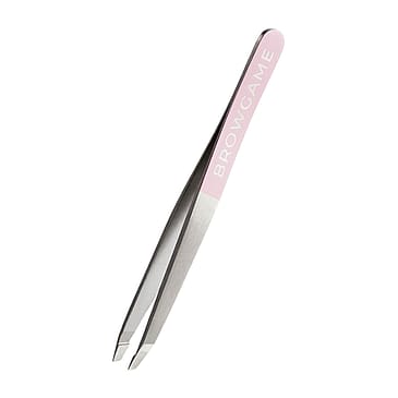 Browgame Cosmetics Original Tweezer Slanted Pink