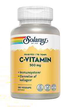 Solaray C-vitamin 500 mg 180 veg. kaps.