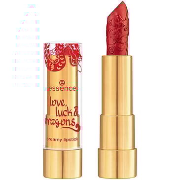 Essence Love, Luck & Dragons Creamy Lipstick 02