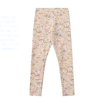 WHEAT Jersey Legggings Jules Bright Flowers Str 116/6 år