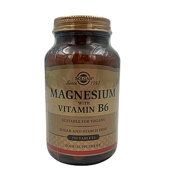 Solgar Magnesium+B6 250 tabl.