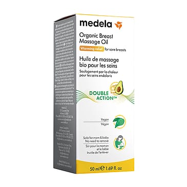 Medela Økologisk Massageolie for Brystet 50 ml